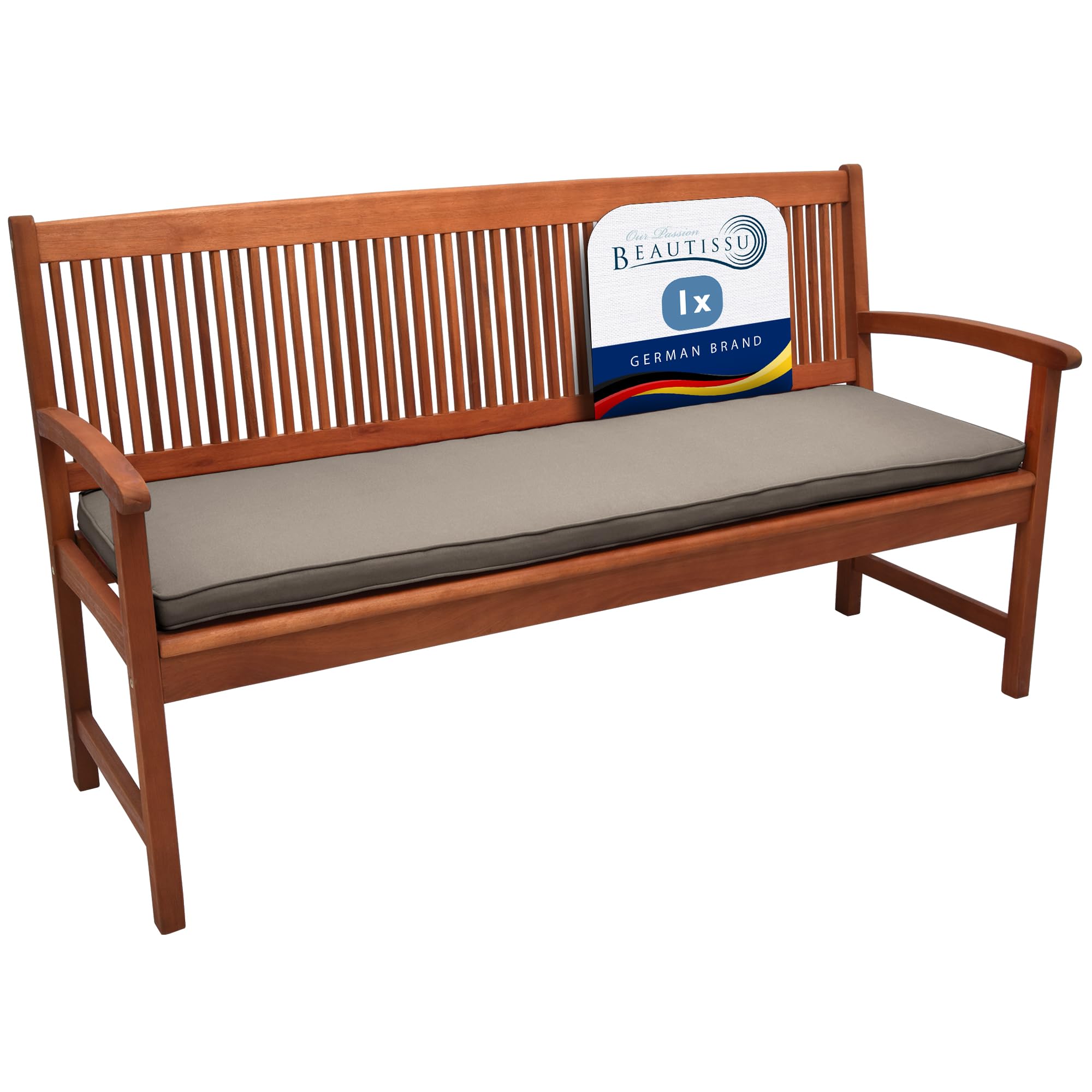 Beautissu Cojines Colchoneta Asiento para Bancos de Jardín Elegantes