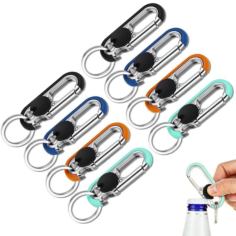 Chaveiro automotivo CHRIS GOOD com abridor de garrafas e argola dupla, 3 peças