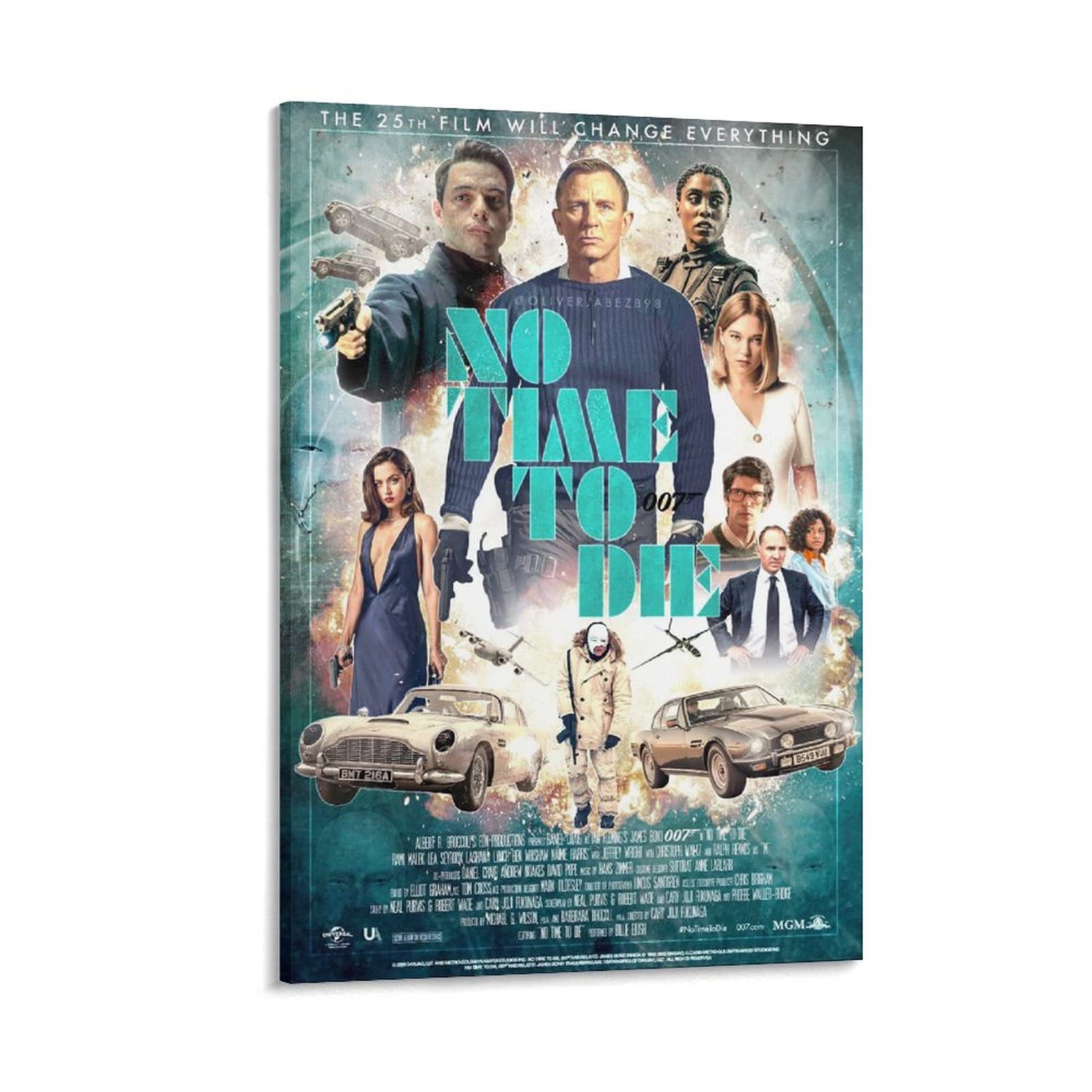 Amazon.co.jp: 007 ノータイム トゥ ダイ 映画 壁紙 1ポスター 印刷