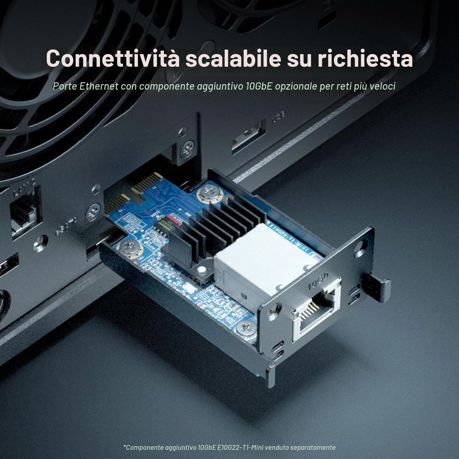 Synology DS1525+ - Set server NAS a 5 bay (8 GB RAM, 10 TB di memoria), 5 dischi rigidi NAS da 2 TB, dispositivo di archiviazione di rete desktop ad alte prestazioni, con SSD esterno