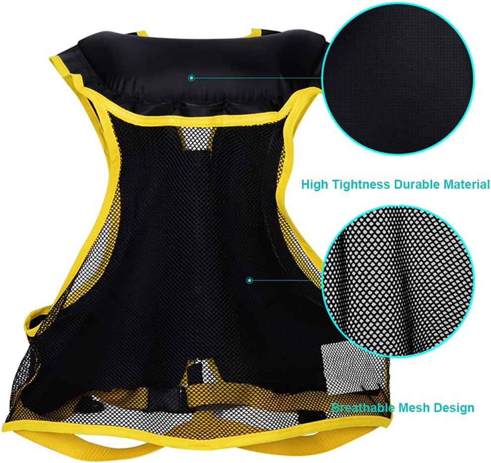 BTONGE Buoyancy Vests for Adults Portable Inflatable Vest Buoyancy Vest