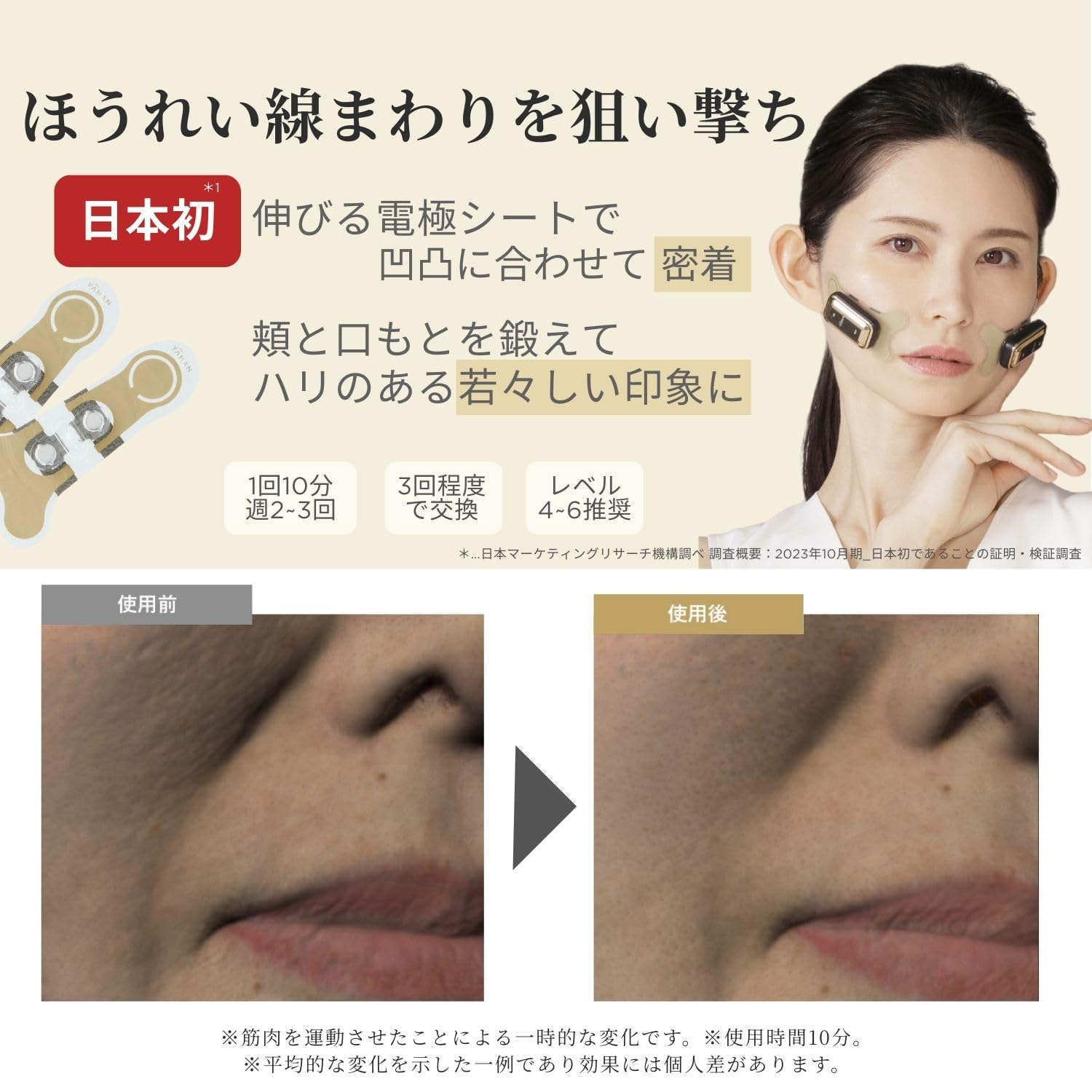 Amazon.co.jp: ヤーマン 美顔器 デザインリフト モア ストレッチ