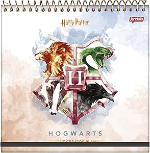 Agenda Blogger Planner Permanente Harry Potter Hogwarts Jandaia