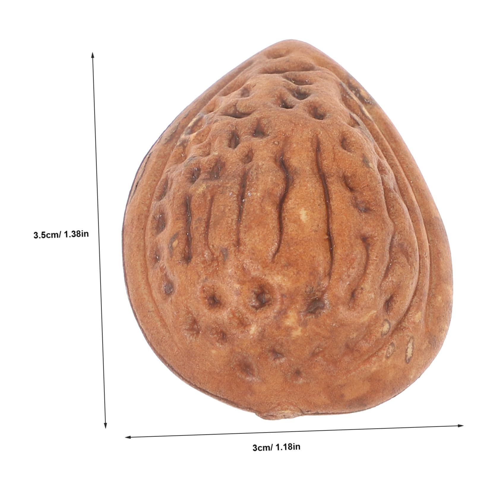 GALPADA 5sets 10pcs Lifelike Faux Almonds Decorative Food Models for Home Office Display Realistic Photography Props Simulation Almonds Crafts 10pcs*5