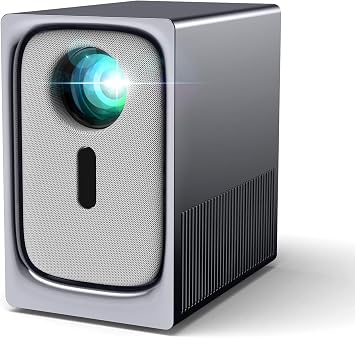 Mini Beamer 4k Heimkino Mini Projektor 4K Support Smart Projector Mini Projector TV Portable Video HD 1080P 15000 Lumens Automatische Vertikale Korrektur Elektrischer Fokus