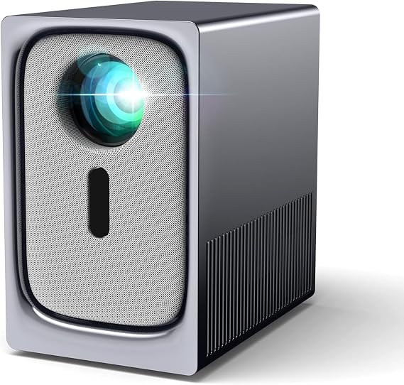 Mini Beamer 4k Heimkino Mini Projektor 4K Support Smart Projector Mini Projector TV Portable Video HD 1080P 15000 Lumens Automatische Vertikale Korrektur Elektrischer Fokus
