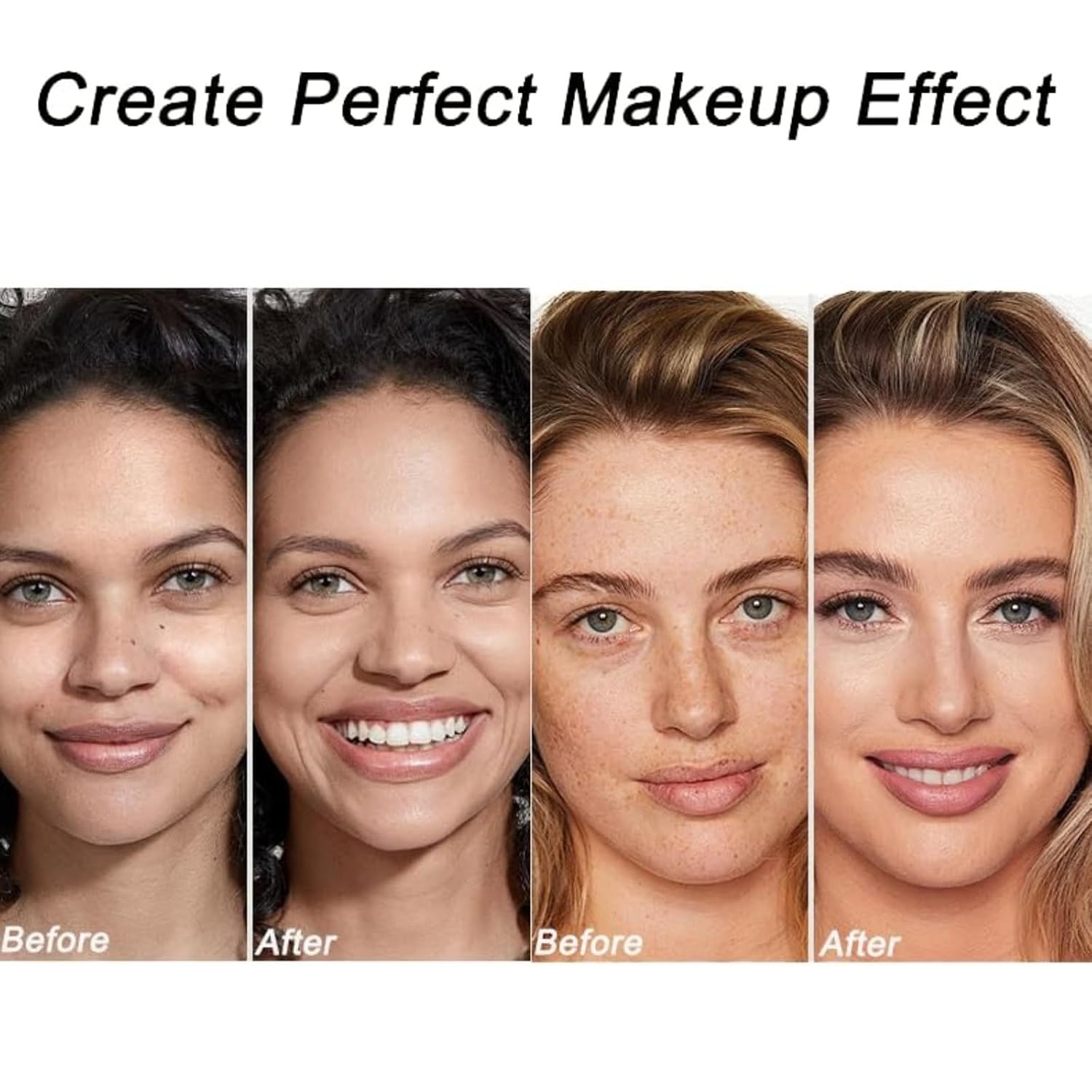 3PCS CC Cream for Older Women, Skin Tone Adjusting Cc Cream Foundation Spf 43, Self Adjusting for Mature Skin, Even Complexion, Conceals, Moisture & Anti Aging - Image 7