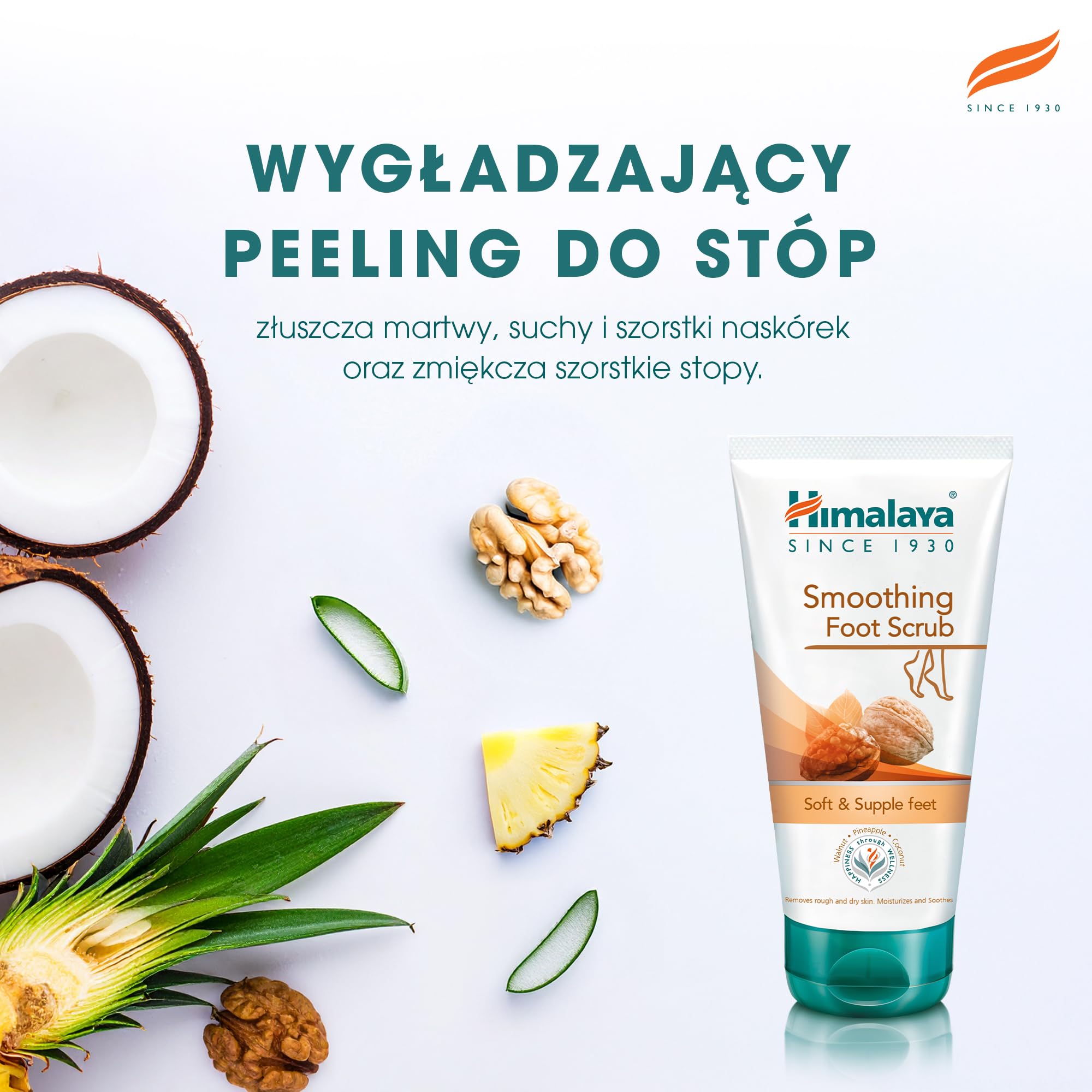 Himalaya Zioła Wygładzanie Stopa Szorować 150 ml