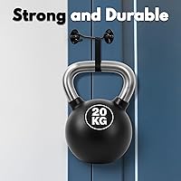 Vista 3 de Rainspire (Paquete de 2) Pestillo de Gancho y Ojal de Privacidad para Puerta de Granero, Pestillo de Puerta de Acero Inoxidable