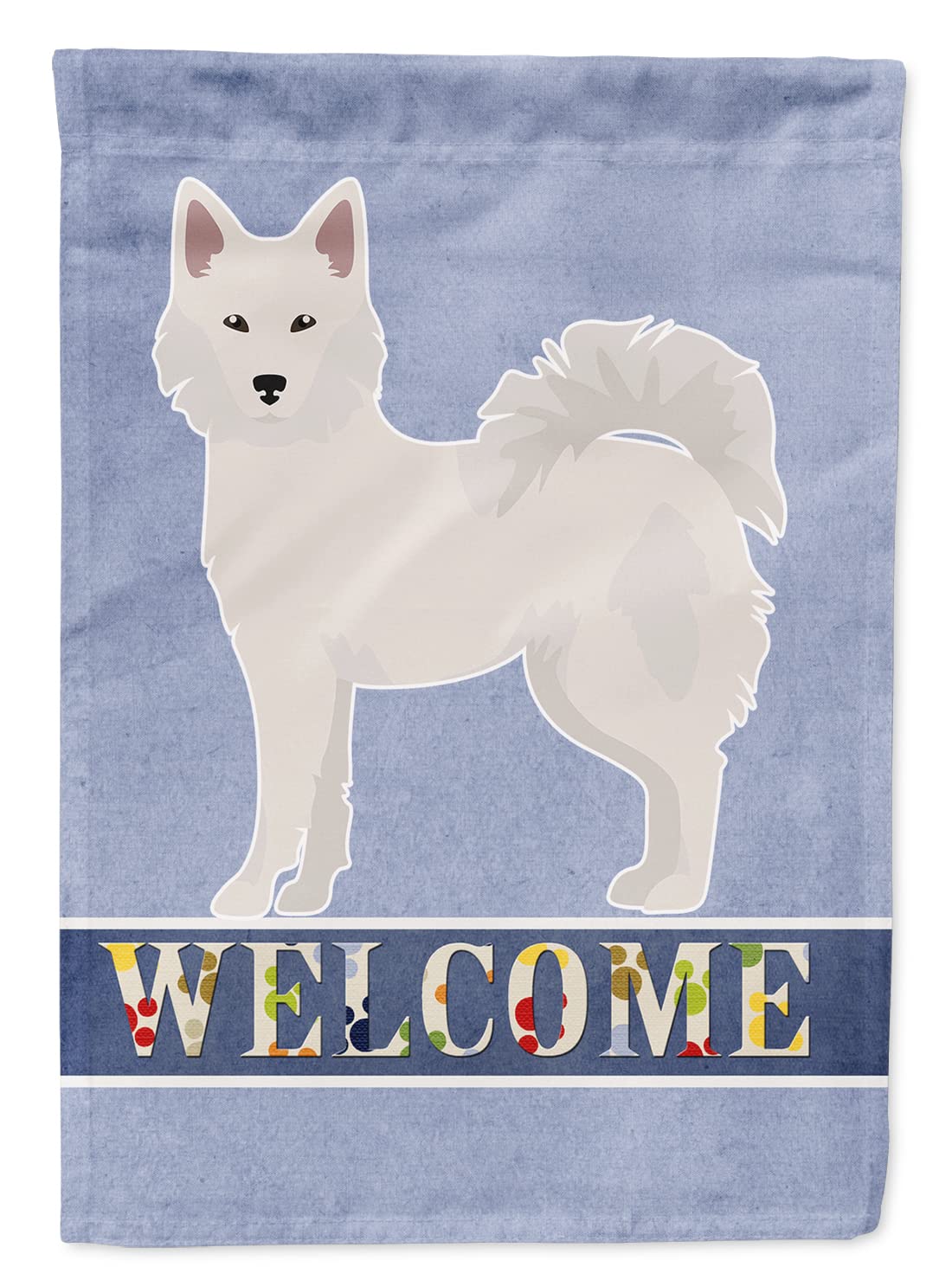 Danish Spitz Welcome Flag pour embellir l'entrée de votre maison de campagne