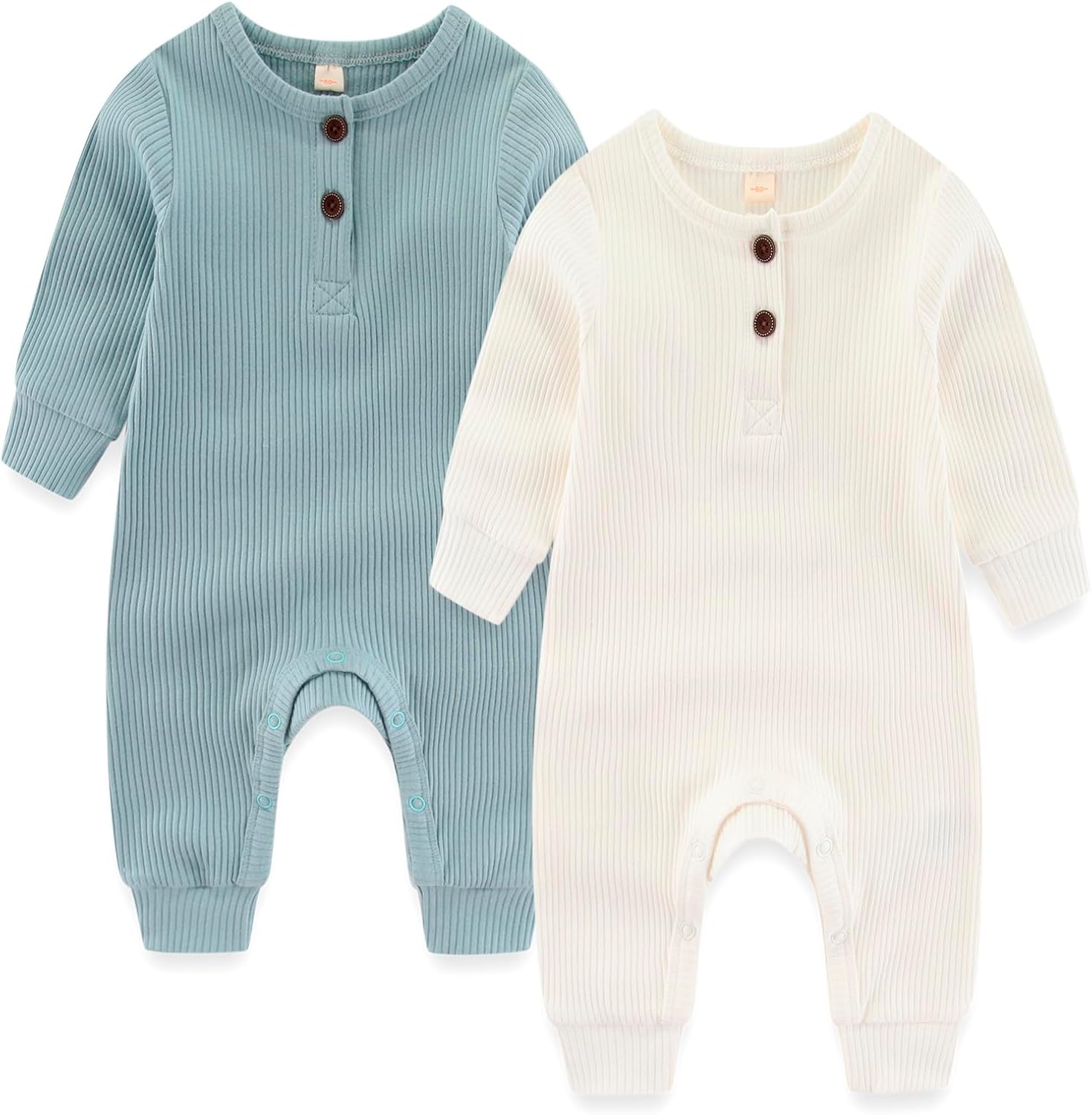 Newborn Layette Gift Set 22-Piece Baby Boy Girl Bodysuits Infant Outfits Essentials and Accessories 0-12 Months - Image 2