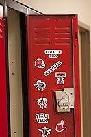 Vista 5 de Texas TECH University - Paquete variado de 50 calcomanías de vinilo grandes de lujo para laptop, botella de agua, álbumes de recortes, tableta