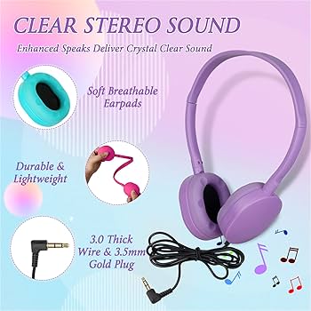 Amazon.co.jp: OSSZIT 子供用ヘッドフォン バルク24個パック マルチ