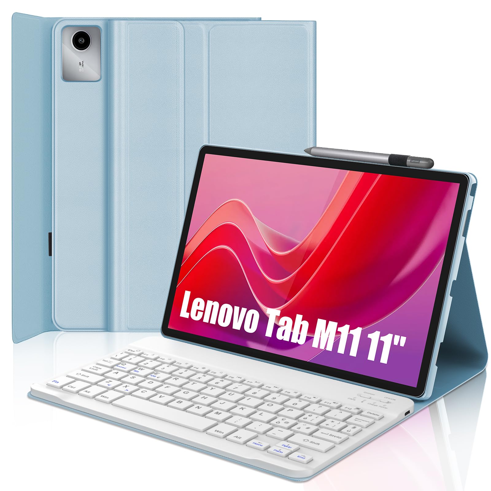 Cover con Tastiera Italiana per Tab M11 11", ZZ107