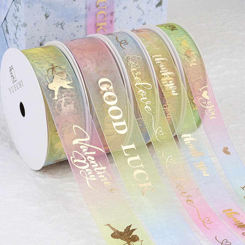 Ribbons For Gift Wrapping Ribbon For Fabric Satin Ribbons Wstążka Prezent Urodzinowy Pakowanie Pasek Dekoracyjny Handmade Diy Materiał Walentynki Wstążka Snowband Prezent Wstążka-Wszystkiego Najlepsze