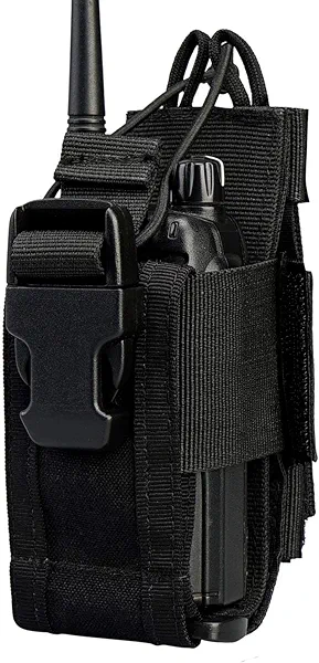 VIPERADE MOLLE Radio Pouch - Universal Walkie Talkie Holster for Duty Belt & Vest, Tactical Radio Holder for Baofeng, Motorola