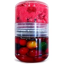 Drippy Bitez Combo - Gooey Gummy Gusher Madness & Intense Powder Coated Gushers Candy Mix - Sweet, Sour, Juicy & Flavor Packed Treat