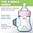 Chicco Duo 5oz. Hybrid Baby Bottle with Invinci-Glass Inside and Plastic Outside | Dishwasher, Bottle Warmer, and Electric Sterilizer Safe | Intui-Latch Nipple | Clear/Pink, 2pk