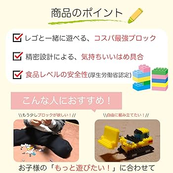 Amazon.co.jp: 【ブロック買い増しに】 Sunwards レゴクラシック