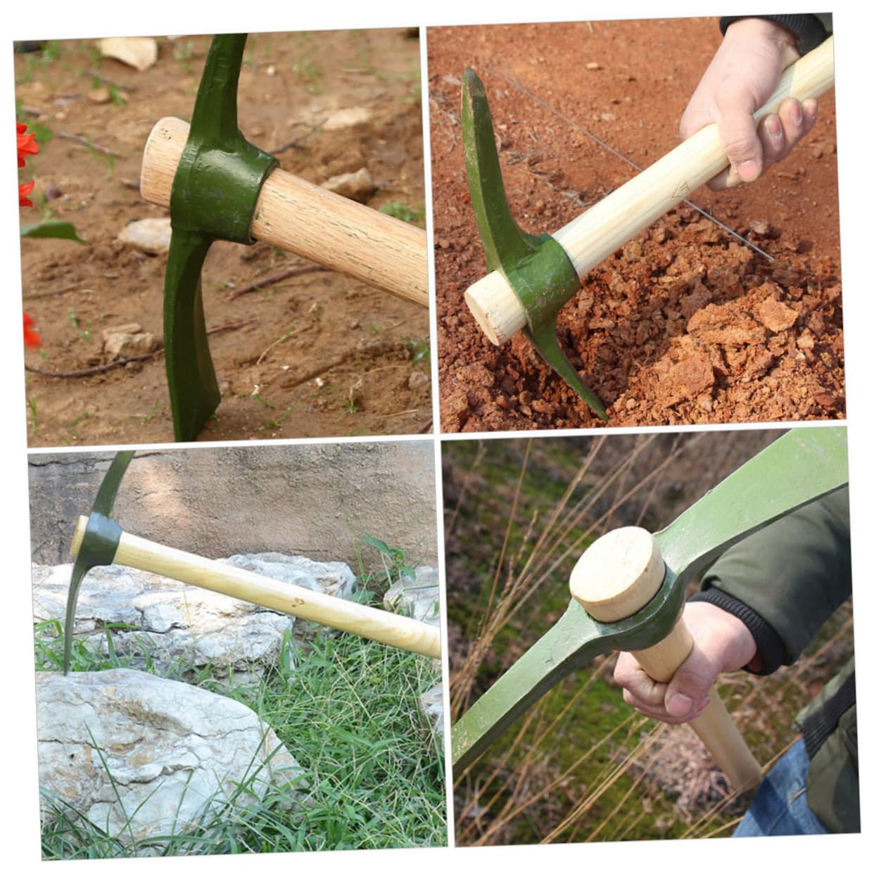 KONTONTY Steel Gardening Versatile Vegetable Farming Tool Handheld Garden Knife for Digging Planting and Weedingyour Yard Garden Beds