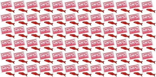 Miniatura 2 de Curious Minds Busy Bags 72 Fortune Magic Fish - Juguete de anillo, medidor de amor, juguete de adivinación, juguete clásico y divertido predictor (6