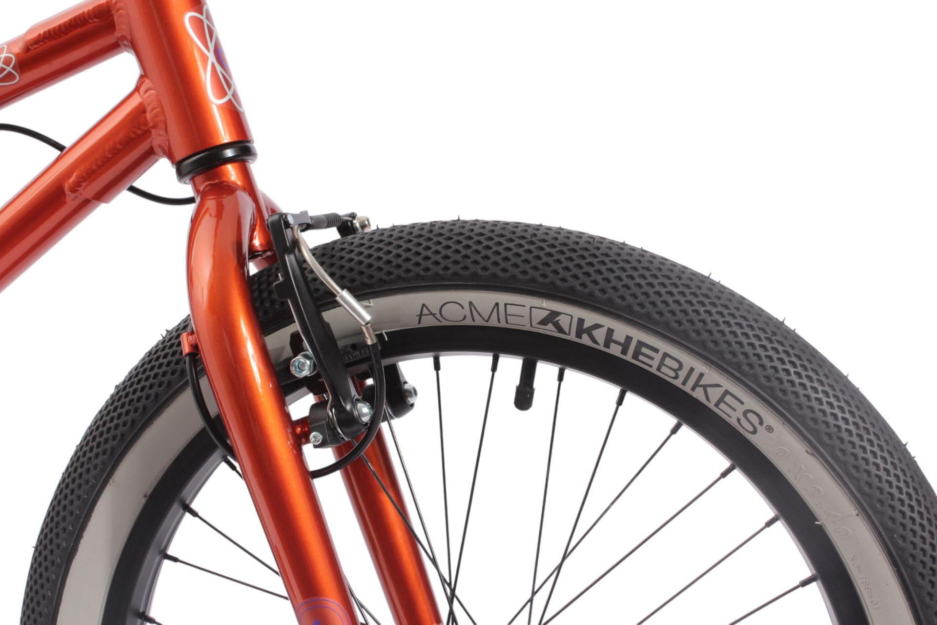 KHEbikes KHE Cosmic AL 20 Zoll BMX Bike – 2025 Modell – Aluminium Rahmen – Affix Rotor – V-Bremsen vorne & hinten – 10,6kg – Farbe Orange – Für Einsteiger – 135–170cm Körpergröße