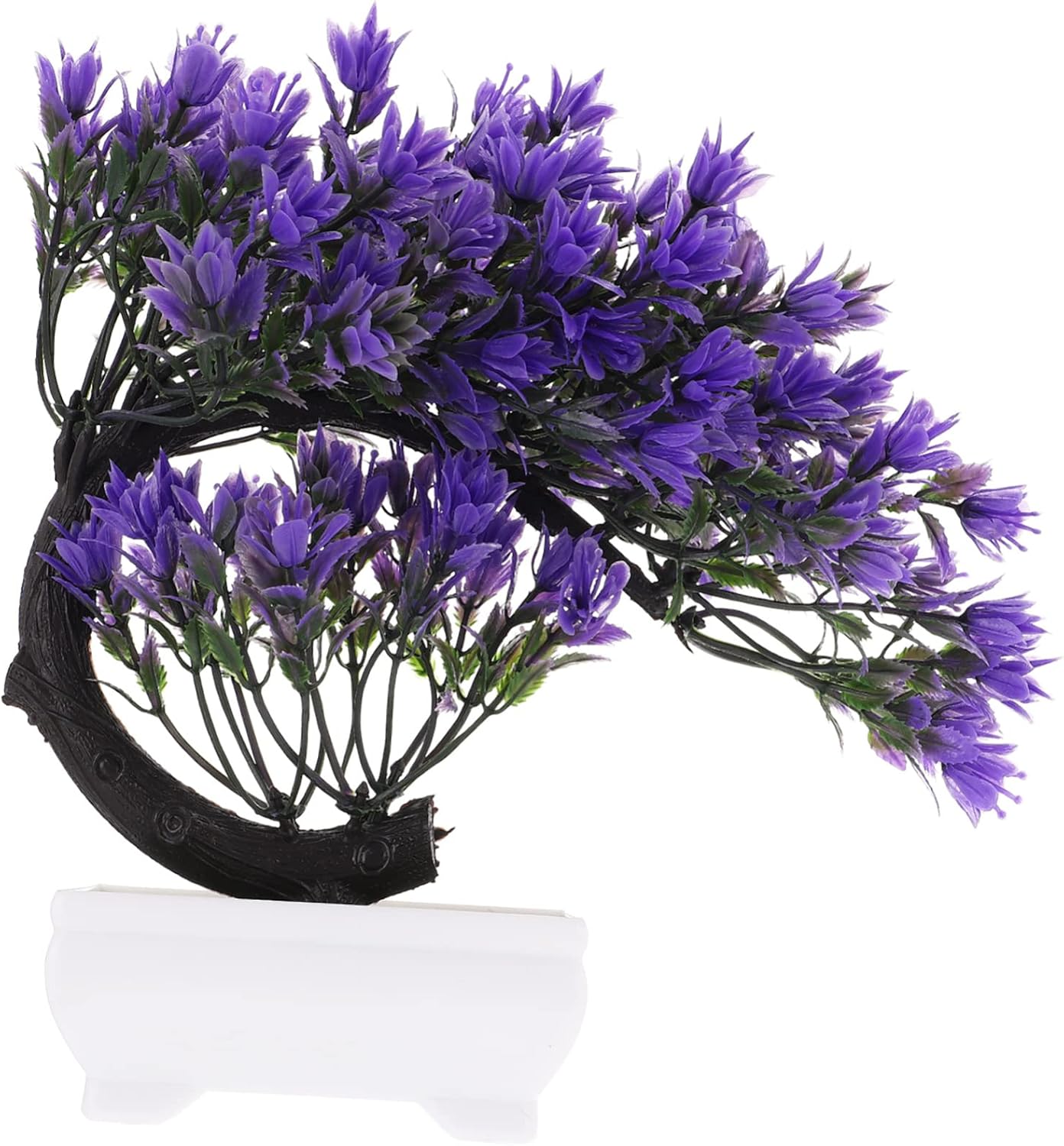 CORHAD Artificial Potted Plant Red Bonsai Tree House Plants Indoors