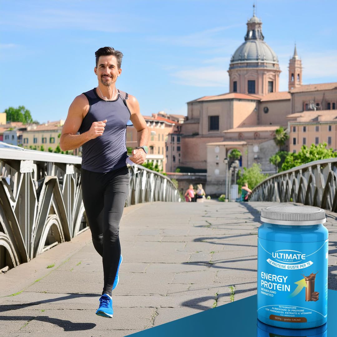 Energy protein cacao 600g - energetico - Ultimate Italia