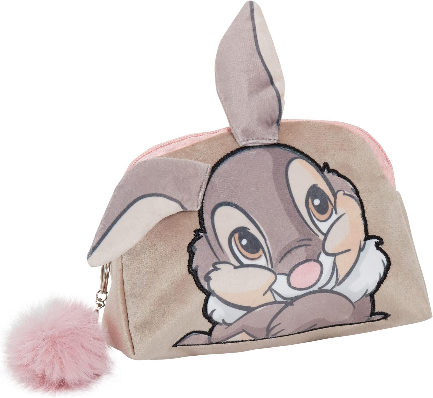 Thumper Make Up Bag for Women Disney Bambi Cosmetic Toiletries Bag Pencil Case Grey
