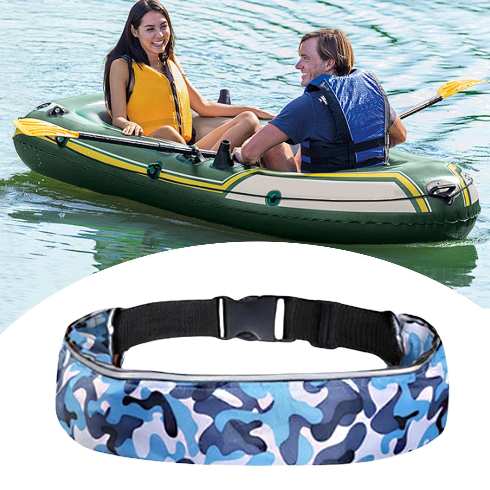 Aufblasbare Schwimmweste | Manueller Aufblasgürtel für Erwachsene | Schneller Auftrieb gegen Ertrinken verstellbar für Kajak Paddleboarding Navigation Schnorcheln
