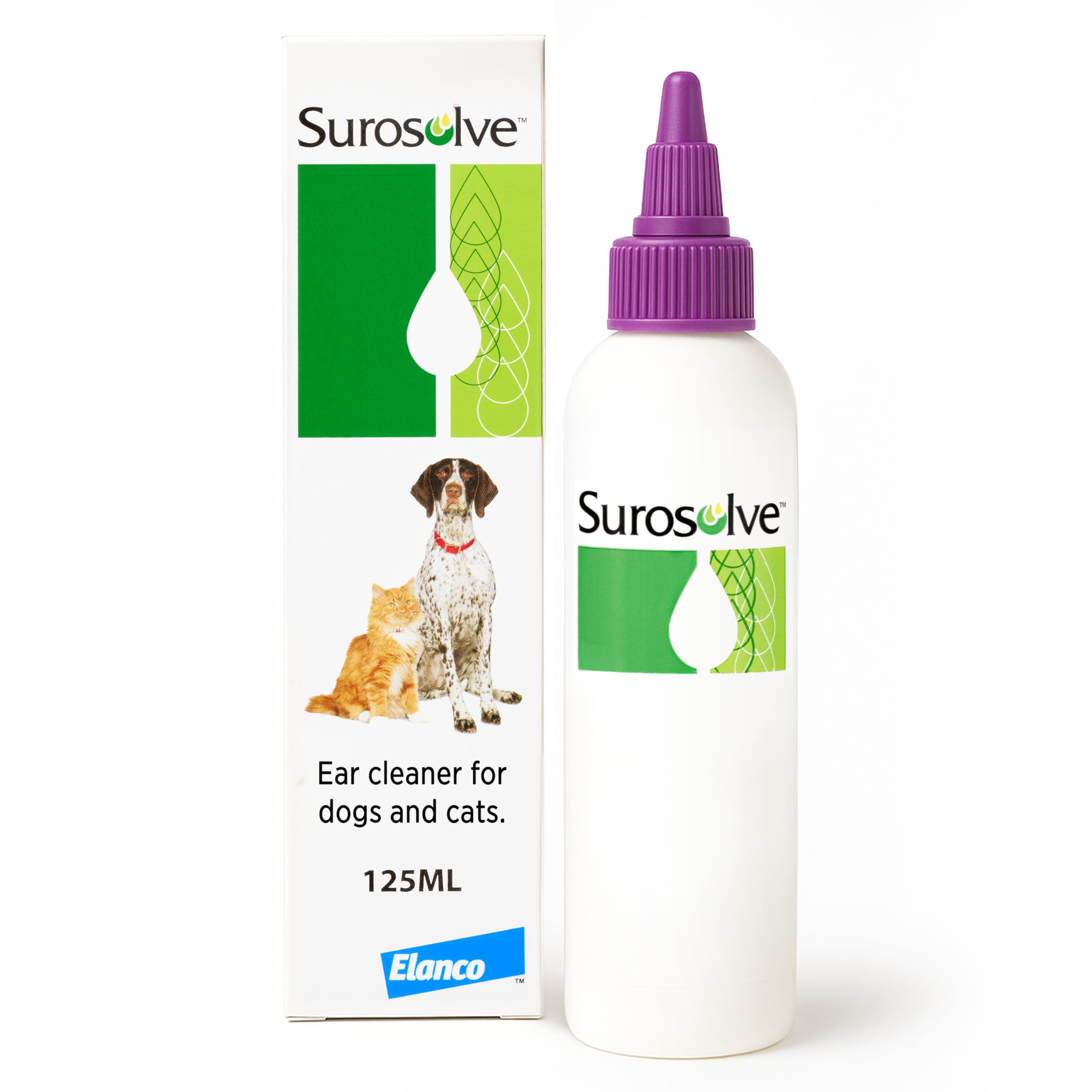 Cat and Dog Ear Cleaner - Non-Irritating Ear Cleaning Solution for Removing Dirt and Wax - Easy to Apply - Promotes a Healthy Balance of Microflora - 125ml