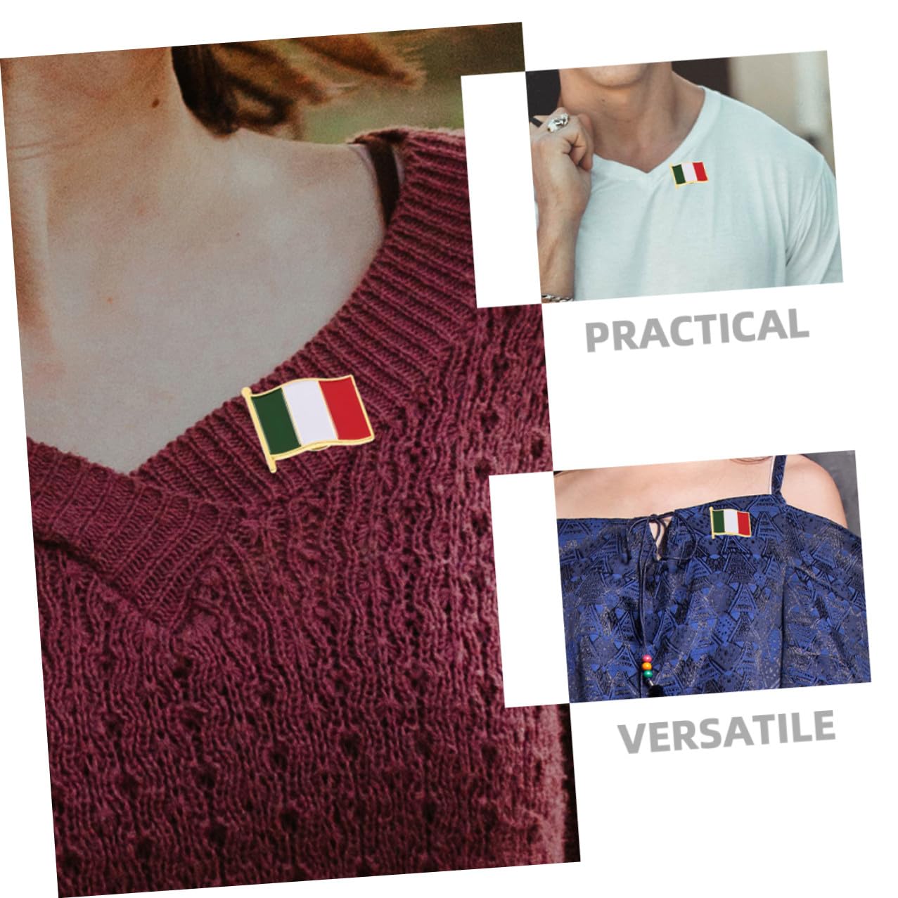 PACKOVE 40 Pezzi Spilla Metallo Spilla Piccola per Giacca e con Design e Resistente in Accessorio