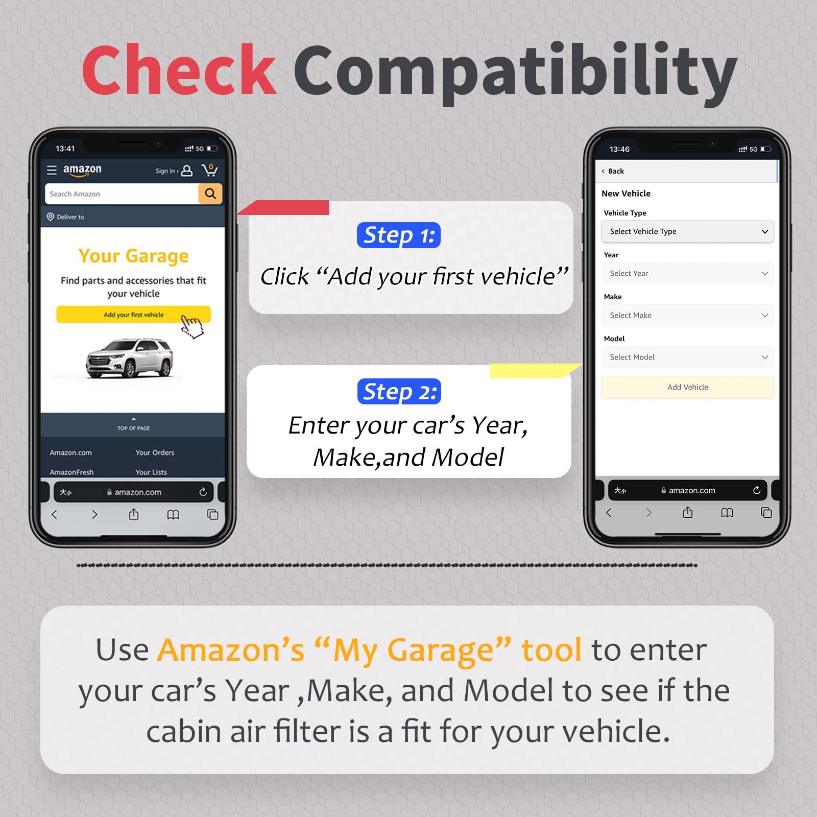 Filtro de aire de cabina compatible con Mazda 3 (2019-2022), CX-30 (2020-2022), CX-50 (2023), repuesto para CF12773, BDTS-61-J6X, MP111BDGF, BDGF-61-J6X