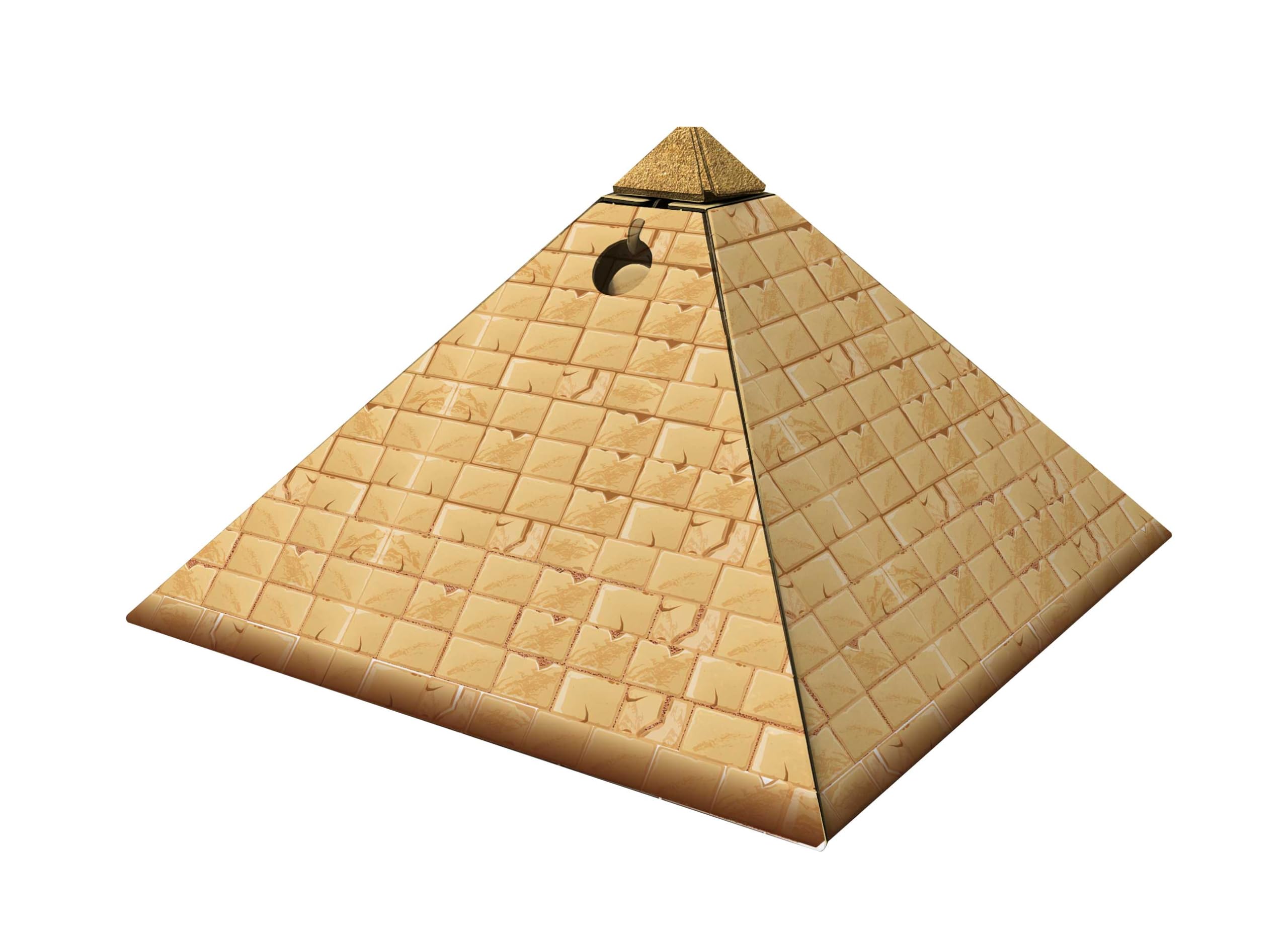 L'antico Egitto. La piramide 3D. Con 17 formine