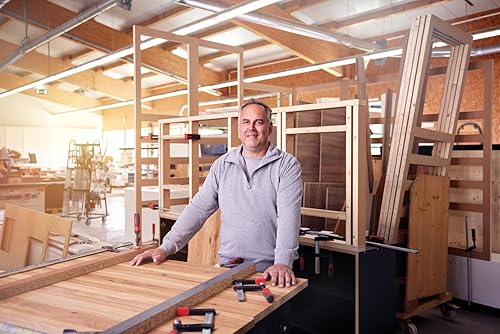 Miniatura 7 de BESSEY Abrazadera de barra ligera de comerciante – 2.5 x 30 pulgadas – TGJ2.530 – Abrazaderas de carpintería con mango de madera, ideal para mejoras