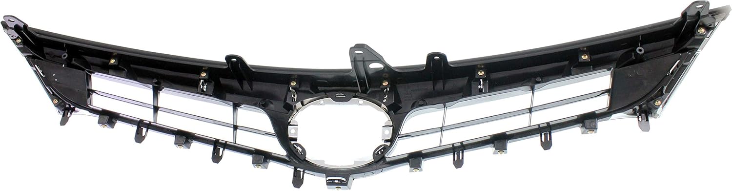 Garage-Pro Grille Assembly Compatible with 2013-2015 Toyota Avalon Chrome Shell with Painted Black Insert