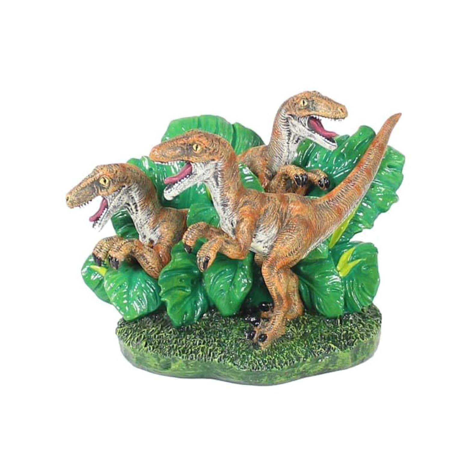 Penn-Plax Jurassic Velociraptor Aquarium Ornament, Small