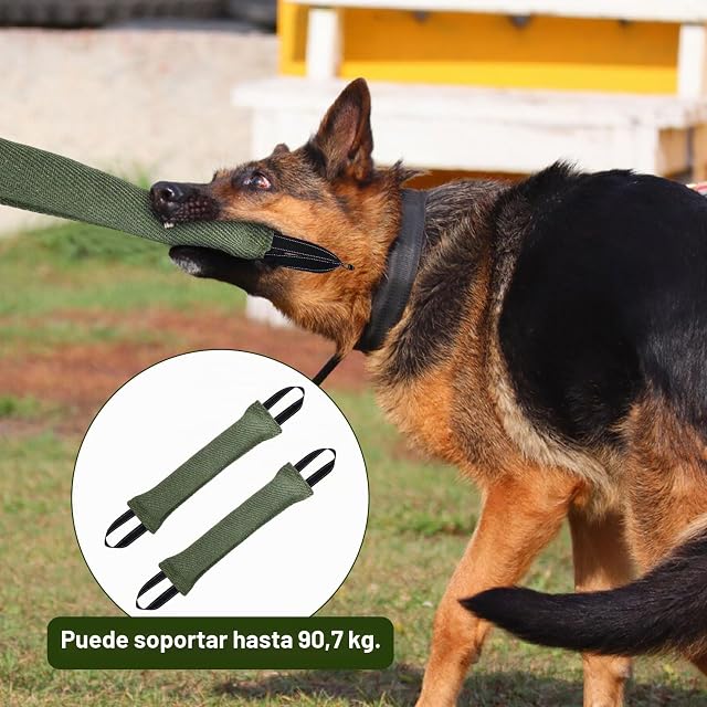 Foto 5 de 7 de Ziyonix 2 Piezas Mordedor Perro 30cm Juguetes para Perros de Entrenamiento