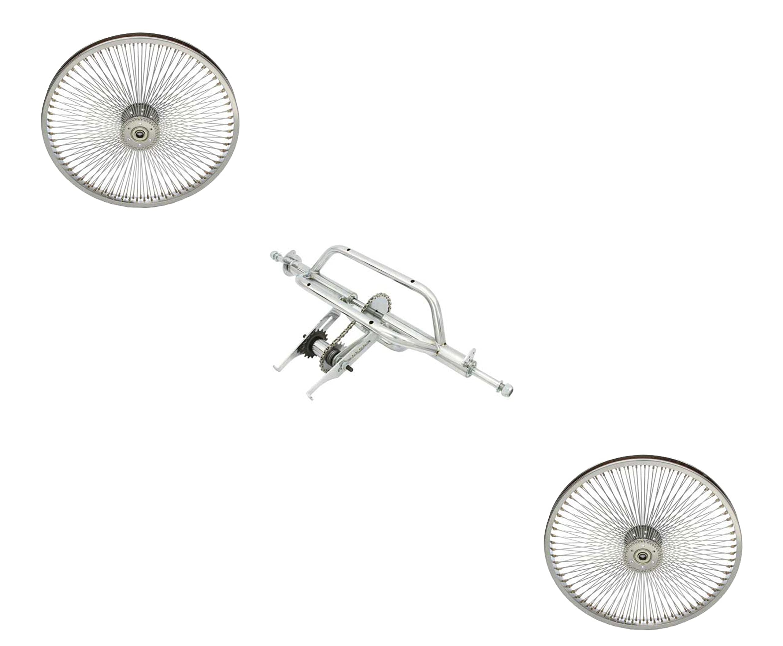 Amazon | クロームトライク変換キット 20インチ自転車用 20インチ中空