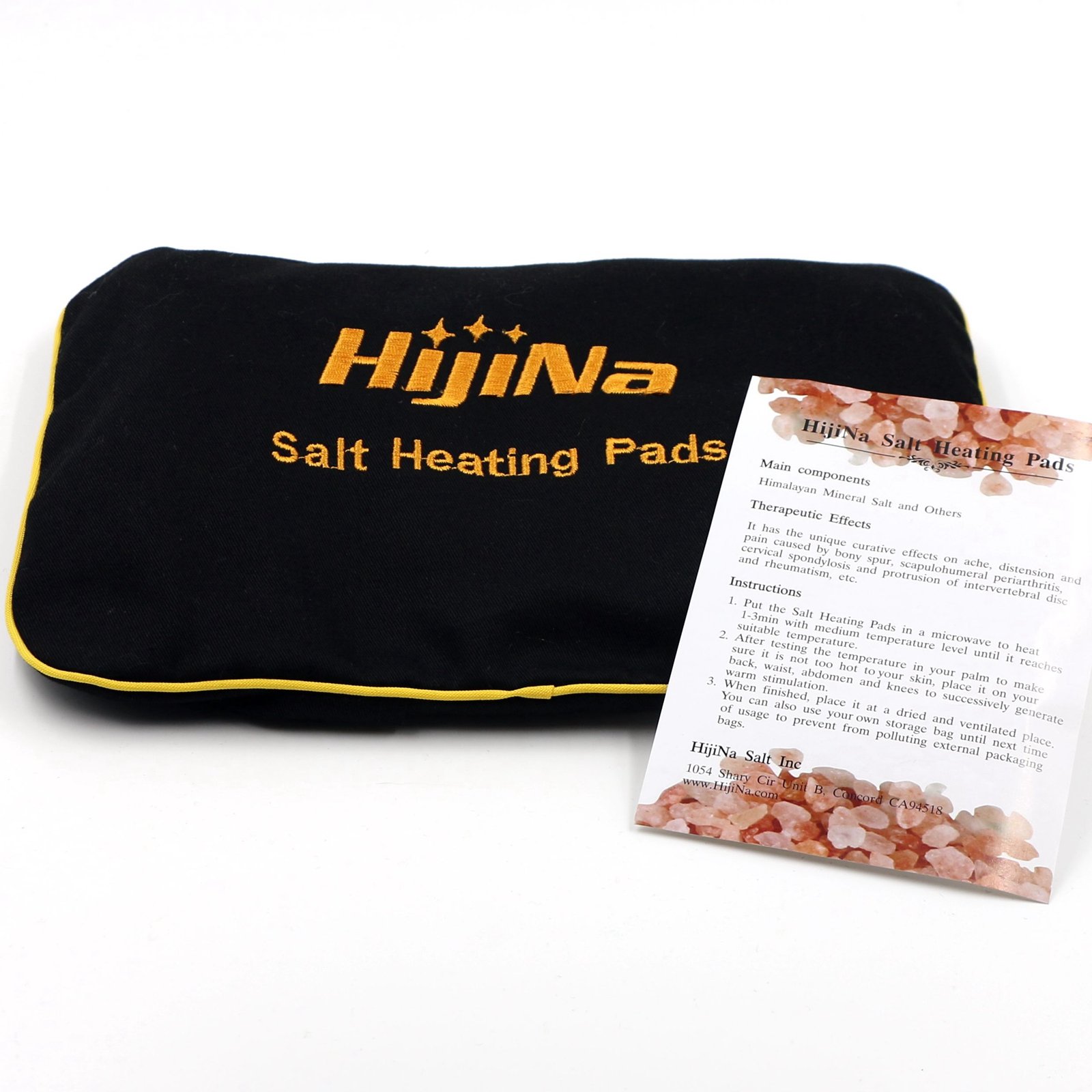 Buy Salt Heating Pad by HijiNa Size 10x7x1”, 2lbs Himalayan Natural