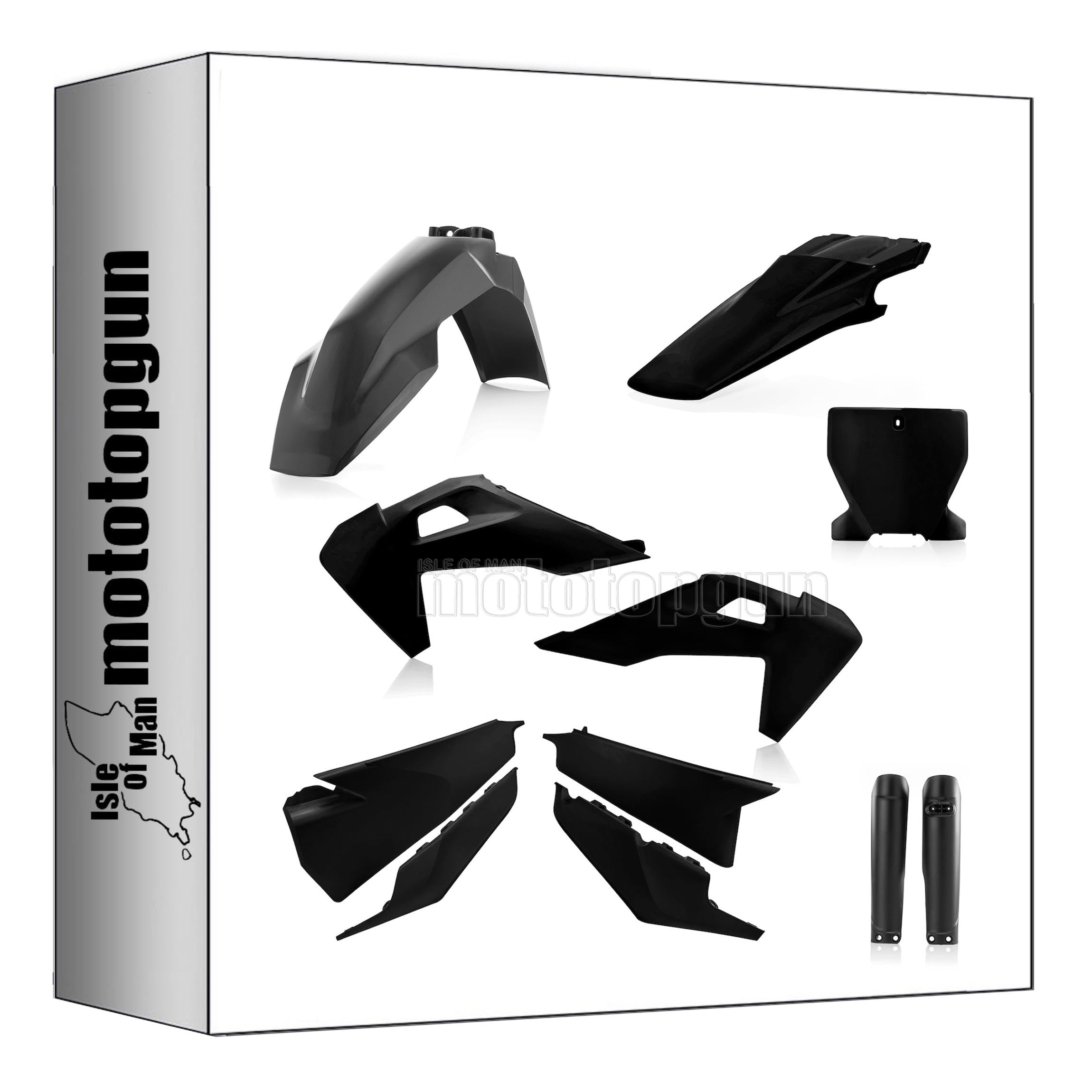 acerbis 0023481.090 kit plastico completo compatible con husqvarna tc 125 tx 2019 mototopgun
