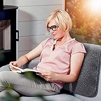 Vista 7 de Frienda 2 fundas para reposacabezas reclinable, protector para reposacabezas de sofá, protector de sherpa para silla reclinable, sofá, muebles