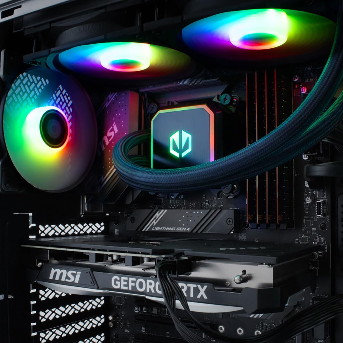 Nostromo - PC Sobremesa Gaming (Intel Core i9-12900F, NVIDIA RTX 5070 12GB, 64GB RAM, SSD 1TB M.2, Refrigeración Líquida 240mm, Windows 11 Pro) PC Gamer