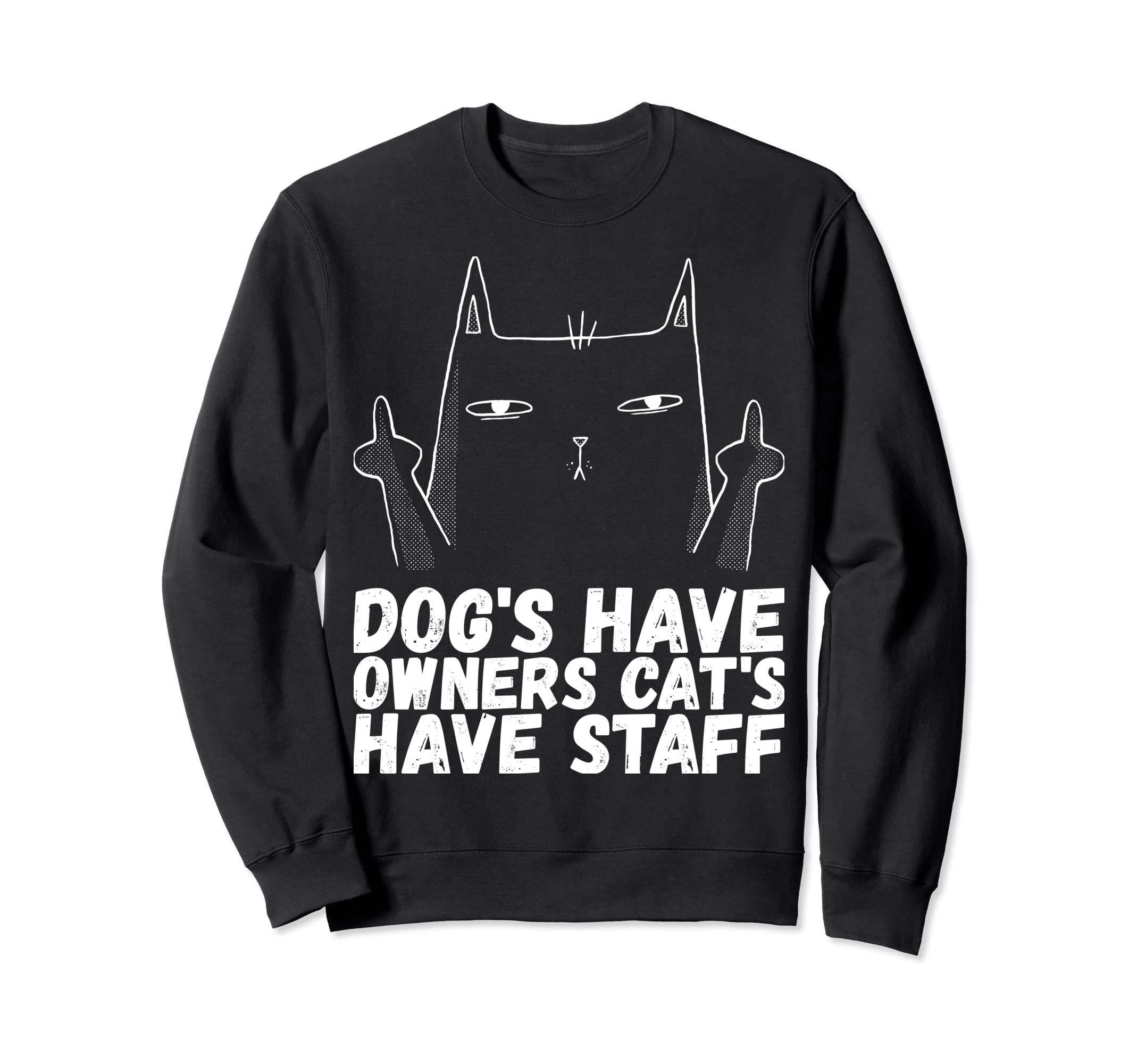 Cool Cat - Angrycats - Sarcastic Cat Sweatshirt