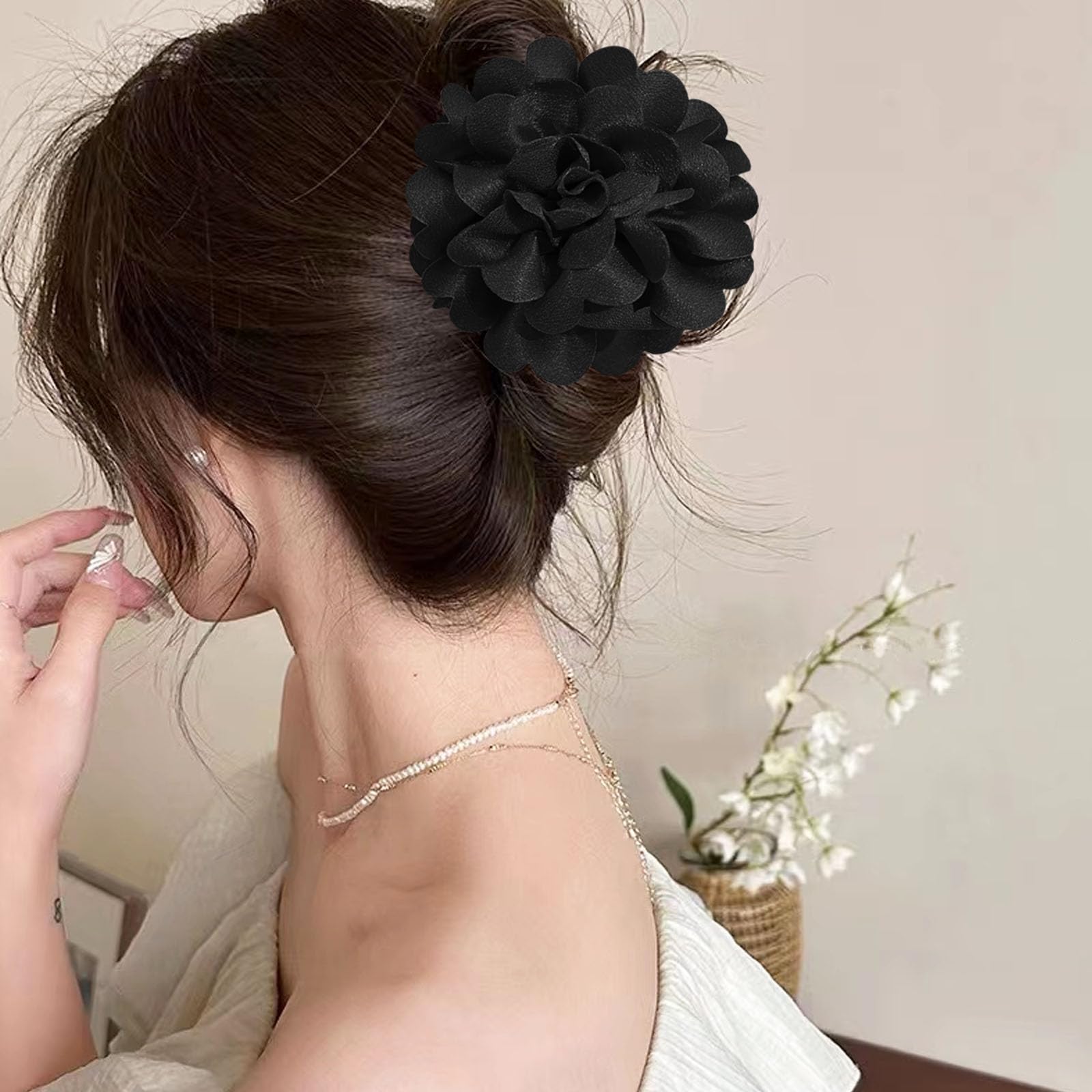 3PCS Flower Hair Claws Clips - Image 4