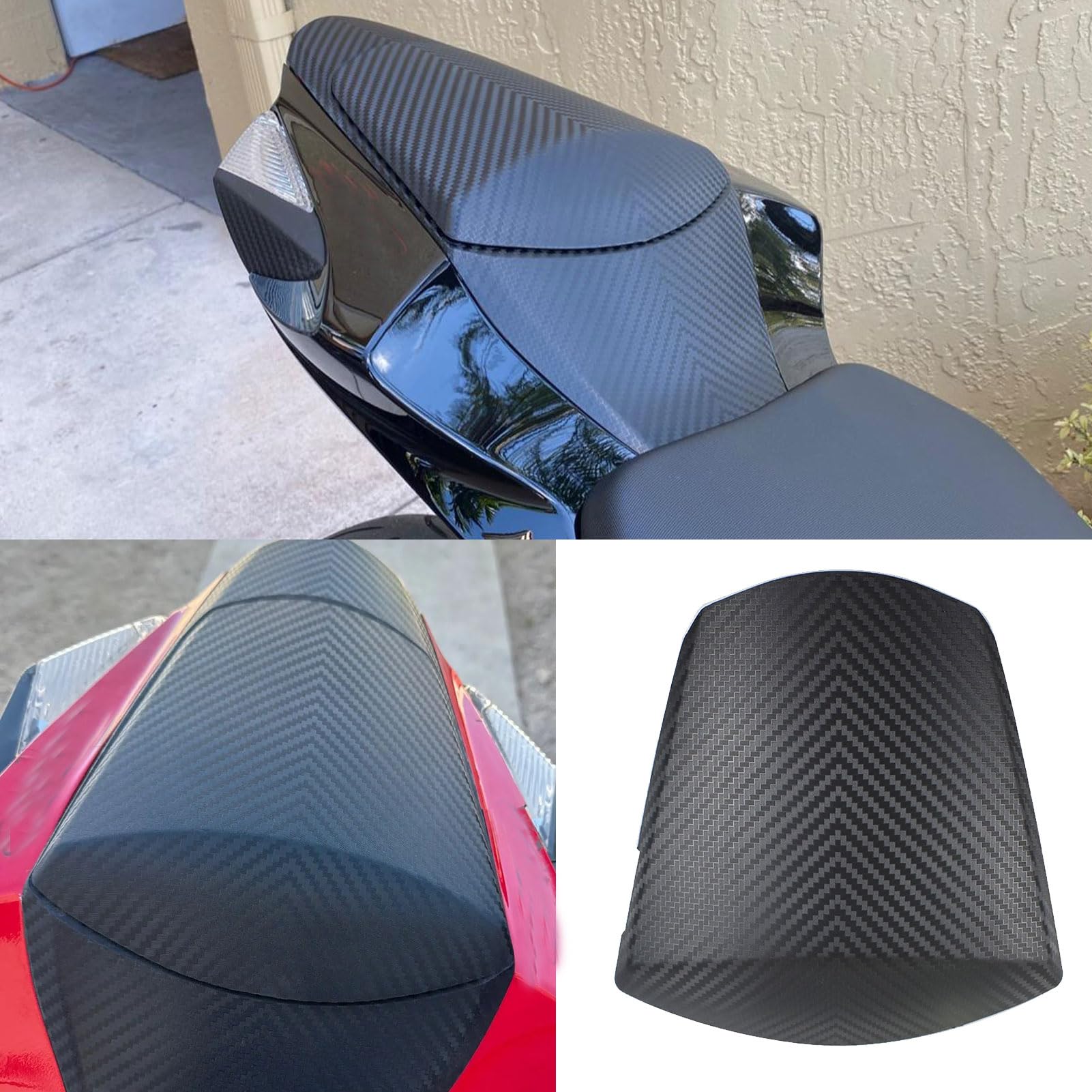Midimttop Rear Seat Cover Cowl Passenger Pillion Tail Solo Seat Cowl Fairing fit forSu-zu-ki GSXR 600 GSXR 750 GSX-R 600 GSX-R 750 2011 201 2013 2014 2015 2016 2017 2018 2019 2020 2021 2022 2023
