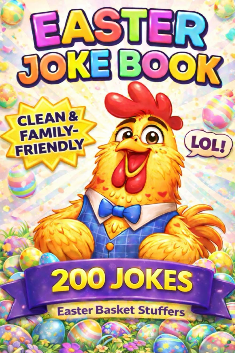 Easter Basket Stuffers: 200 Clean & Family-Friendly Jokes for Kids, Teens and Adults