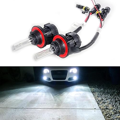 Miniatura 8 de HB5 9007 - Bombillas HID bi-xenón de 35 W, superbrillantes, de doble luz para faros delanteros, 10000 K, azul profundo, paquete de 2