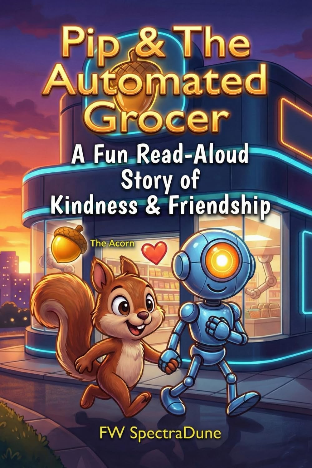 Pip and the Automated Grocer: A Fun Read-Aloud Story of Kindness & Friendship
