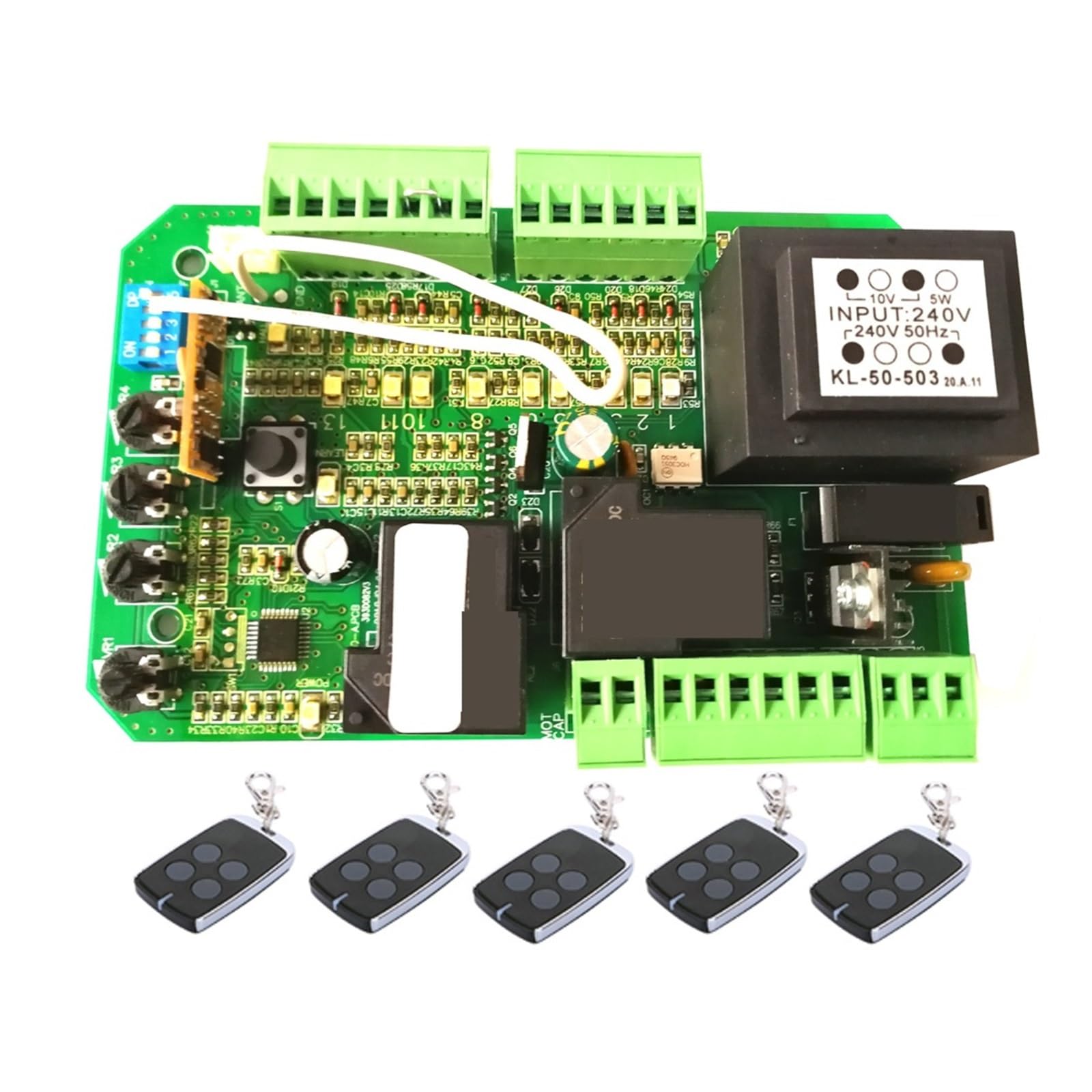 Elektrischer TüRöFfner, SL1000 SL600 SL1500 L Automatischer Schiebetoröffner Wechselstrommotor STEUERUNG Platine Karte Leistungsregler(Kit 5)